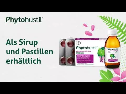 Video über PHYTOHUSTIL Hustenreizstiller Sirup, 150 ml