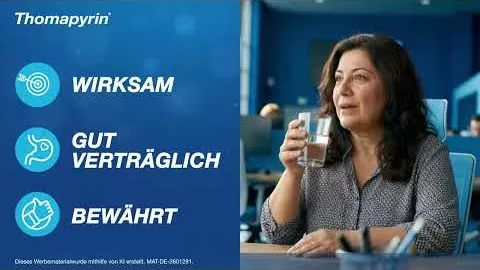 Video über THOMAPYRIN INTENSIV Tabletten, 20 St