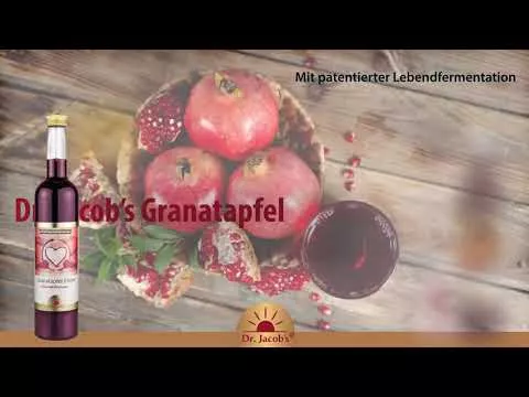 Video über GRANATAPFEL ELIXIER Dr.Jacob's, 500 ml