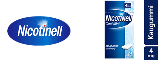 NICOTINELL Kaugummi Cool Mint 4 mg, 24 St
