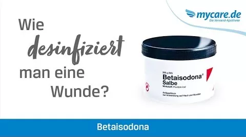 Video über BETAISODONA Salbe, 100 g