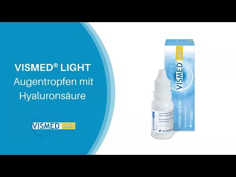 Video über Vismed light Augentropfen, 15 ml