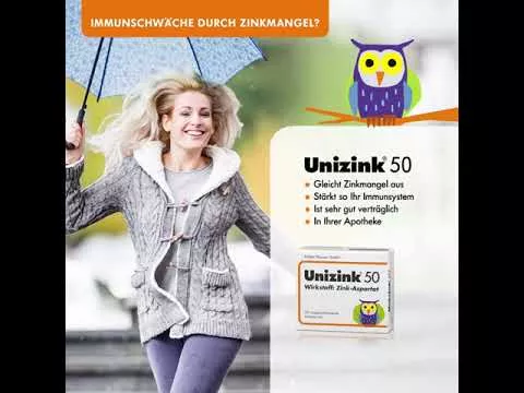 Video über Unizink 50 Tabletten, 100 St