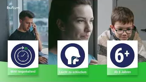 Video über Ibuflam® akut: 400 mg Ibuprofen Schmerztabletten, 20 St