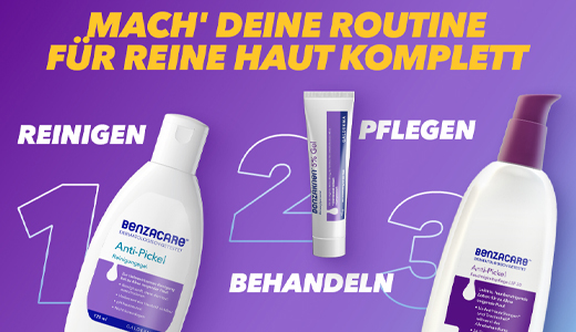 Benzacare Anti-Pickel Reinigungsgel, 120 ml