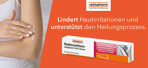 HYDROCORTISON-ratiopharm 0,5% Creme, 15 g