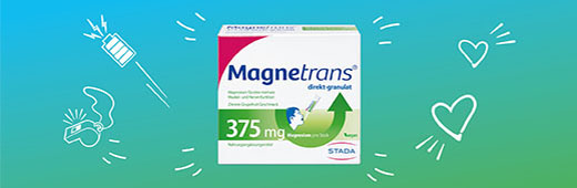 Magnetrans direkt 375mg Magnesium Granulat (20 stk)