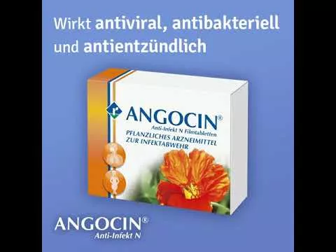 Video über ANGOCIN Anti-Infekt N Filmtabletten, 500 St