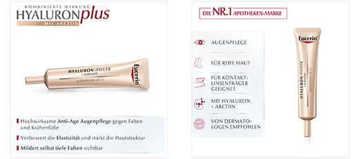 Eucerin Anti-Age Hyaluron-Filler + Elasticity Auge, 15 ml