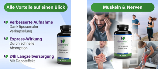 GLYCOWOHL vital liposomales Magnesium hochdos.Kps., 120 St