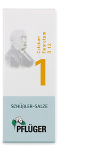 BIOCHEMIE Pflüger 1 Calcium fluoratum D 12 Tabl., 1000 St