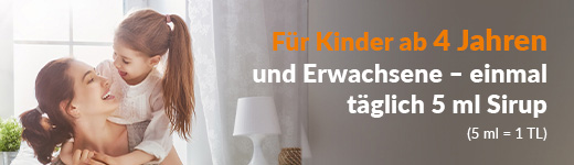 Eunova Junior Sirup mit Orangengeschmack, 150 ml