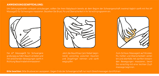 Frei öl Massageöl für Schwangere (30 ml)
