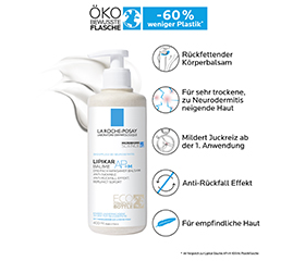 La Roche Posay Lipikar Baume AP + M Eco, 400 ml