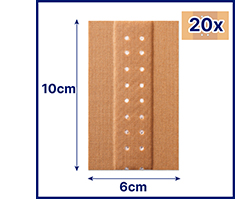 Hansaplast Classic Pflaster 6 cm x 2 m, 1 St