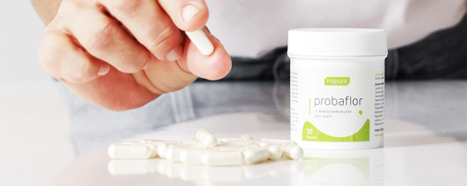 Nupure probaflor Mikrobiotika magensaftresistent Kapseln, 90 St