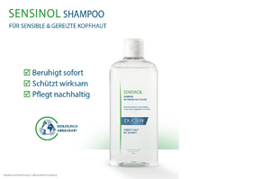 DUCRAY SENSINOL Shampoo mit Physio-Hautschutz, 400 ml