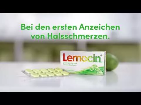 Video über Lemocin® gegen Halsschmerzen , 20 St