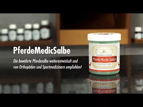 Video über Pferdemedicsalbe Apothekers Original, 600 ml