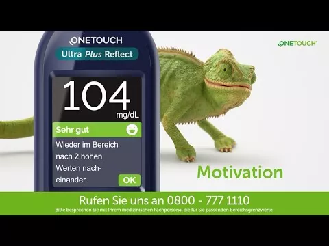 Video über One Touch Ultra Plus Reflect Blutzuckermess.mmol / l, 1 St