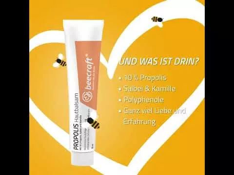 Video über Beecraft Propolis Hautbalsam, 30 ml