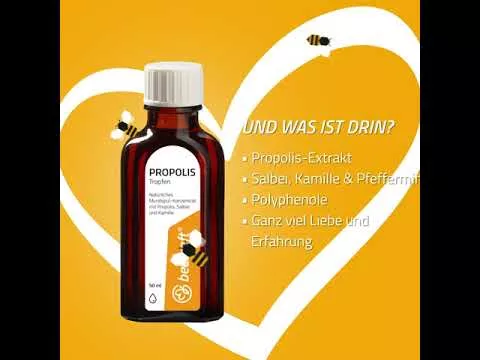 Video über Beecraft Propolis Tropfen Mundspül-Konzentrat, 50 ml