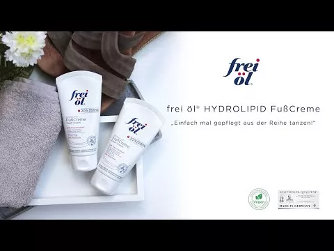 Video über Frei Öl Hydrolipid Fußcreme, 75 ml
