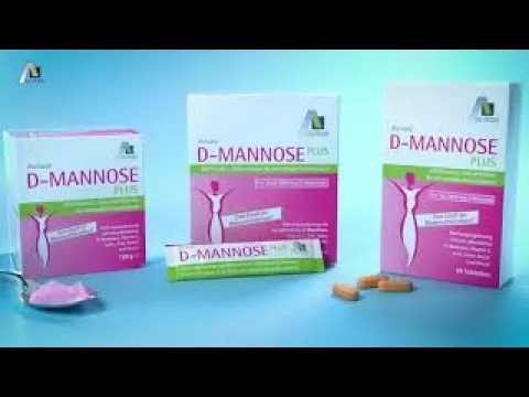 Video über D-Mannose Plus 2000 mg Pulver , 100 g