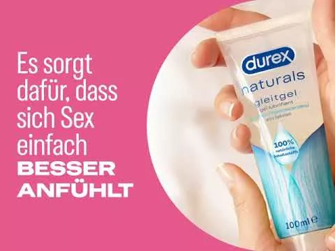 Video über durex® Naturals Extra Sensitiv Gleitgel, 100 ml