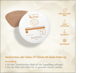AVENE Kompaktsonnencreme SPF 50 sand, 10 g