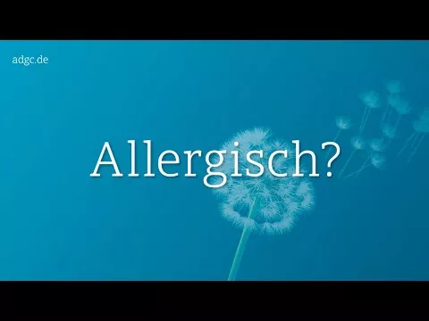 Video über Desloratadin-ADGC 5 mg Filmtabletten, 100 St
