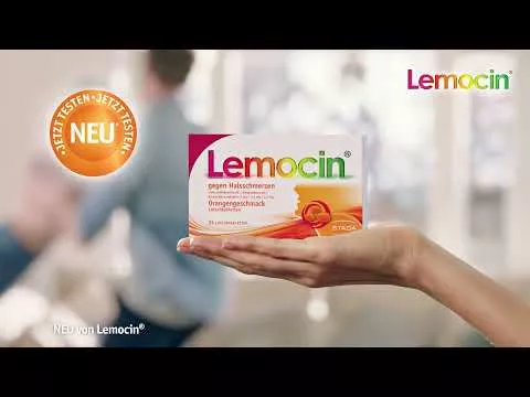 Video über Lemocin® gegen Halsschmerzen Honig- und Zitronengeschmack, 24 St