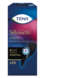 TENA SILHOUETTE Slipeinlagen normal noir, 26 St