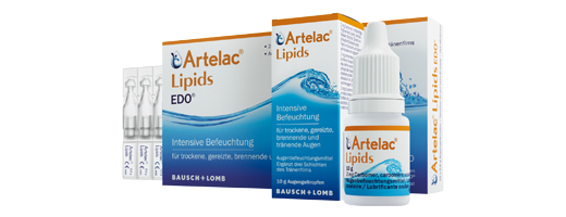 ARTELAC Lipids MD Augengel, 3X10 g