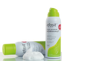 Efasit Fuß Schaum Hornhaut, 125 ml