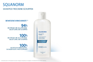 DUCRAY SQUANORM trockene Schuppen Kur-Shampoo, 200 ml