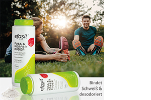 Efasit Fuß & Körper Puder, 100 g
