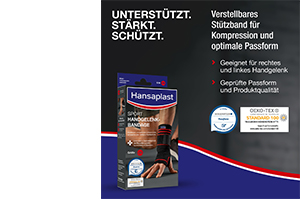 Hansaplast Sport Handgelenk-Bandage Größe L/XL, 1 St