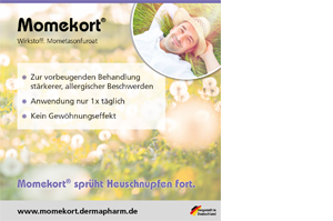 Momekort 50 µg / Sprühst. Nasenspray Suspension, 10 g