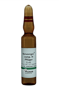 NERVOREGIN comp.H Pflüger Ampullen, 10 St