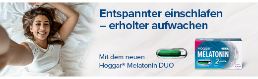HOGGAR Melatonin DUO Einschlaf-Kapseln, 30 St