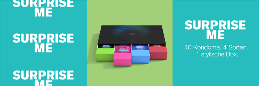DUREX Surprise me Kondome Mix in Box, 40 St