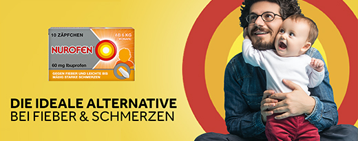 NUROFEN Junior 125 mg Zäpfchen, 10 St