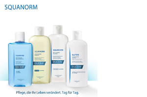 DUCRAY SQUANORM trockene Schuppen Kur-Shampoo, 200 ml