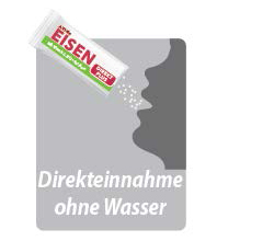EISEN DIREKT plus Vitamin C+Folsäure+B12 Pulver, 60 St