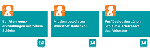 AMBROXOL 15 Saft-1A Pharma, 100 ml