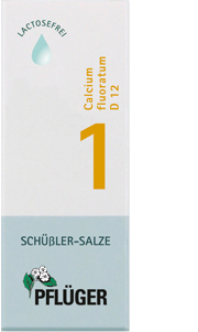 BIOCHEMIE Pflüger 1 Calcium fluoratum D 12 Tropfen, 30 ml