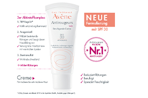 AVENE Antirougeurs Tag beruhigende Creme SPF 30, 40 ml