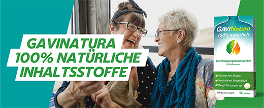 GAVINatura Lutschtabletten bei Verdauungsbeschwerden & Sodbrennen, 14 St