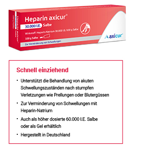Heparin axicur 30.000 I.E. Salbe, 100 g